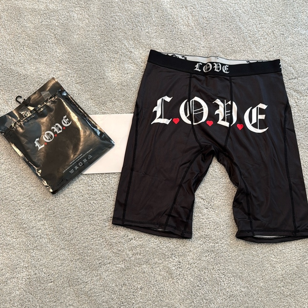 L.O.V.E. Loyalty Out Values Everything Boxer Brief Size L